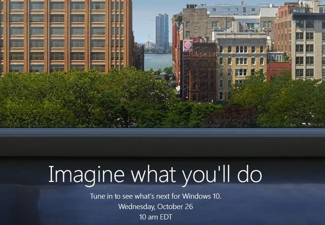 10月26日微软纽约发布会早知道：Surface一体机呼之欲出